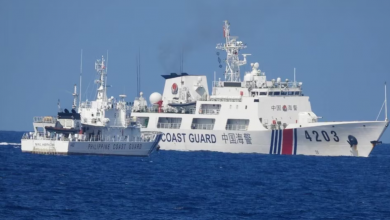 Photo of Philippines Deploys Coast Guard Ship to Counter China Patrols