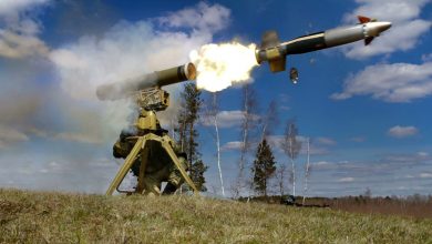 Photo of Russians install Kornet anti-tank missiles on a tracked drone