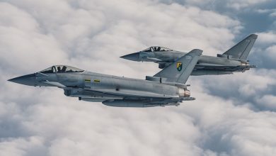 Photo of Report: The Times: Britain is prepared to deploy Typhoon fighter jets to police the skies over Ukraine to help secure peace