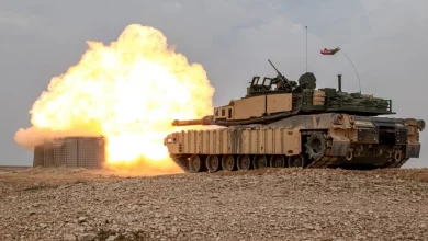 Photo of US forces conduct live-fire drills with M1A2 SEP v3 tanks