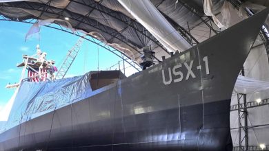Photo of DARPA, Serco Complete First NOMARS Drone Ship Prototype