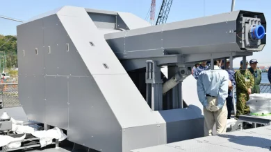 Photo of Japan unveils sea-based railgun