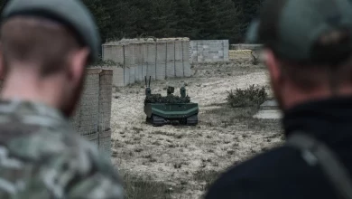 Photo of German-made GEREON drone tested by British Army