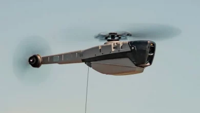 Photo of US Army shows pocket-sized spy drone in action