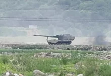 Photo of China’s new howitzer spotted during field trials