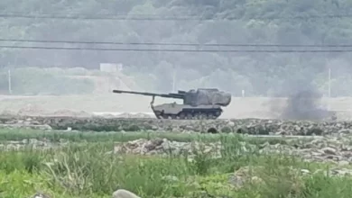 Photo of China’s new howitzer spotted during field trials