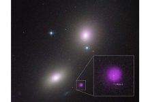 Photo of Rare intermediate-mass black hole caught devouring star in distant galaxy