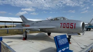 Photo of China converts Cold War jet into combat drone