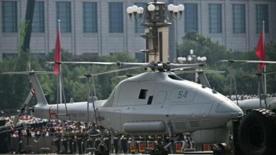 Photo of China shows naval unmanned helicopters