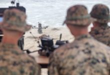 Photo of U.S. Marines field-test new combat drones