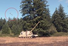 Photo of U.S. Forces simulate strike on Russian howitzer during trials
