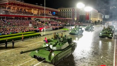 Photo of North Korea parades new generation of Chonma tanks