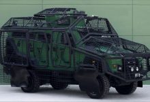 Photo of UAE firm equips armored vehicles with anti-drone mesh