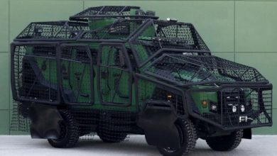 Photo of UAE firm equips armored vehicles with anti-drone mesh