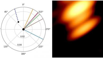 Photo of Image of two black holes circling each other captured for the first time