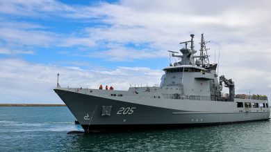 Photo of Australian Navy Launches Third Arafura Patrol Boat ‘Pilbara’
