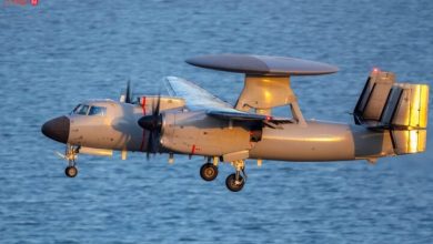 Photo of China’s new carrier-based early warning aircraft nicknamed “Nezha”