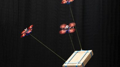 Photo of New Algorithm Lets Drones Team Up to Carry Heavy Payloads