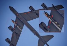 Photo of B-52 spotted with suspected next-gen nuclear cruise missile