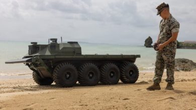 Photo of U.S. Marines test uncrewed Rheinmetall vehicles in Japan