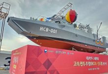Photo of South Korea’s Marine Corps launches first combat vessel