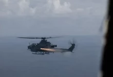 Photo of U.S. Viper fires Sidewinder in Caribbean drill