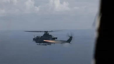 Photo of U.S. Viper fires Sidewinder in Caribbean drill