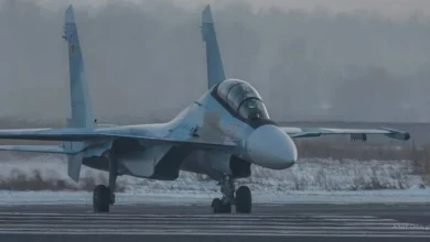 Photo of Two Russian fighter jets burned in sabotage attack