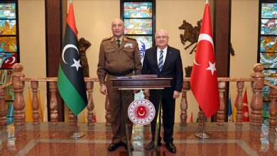Photo of Turkish national defense minister receives Libyan chief of general staff in Ankara