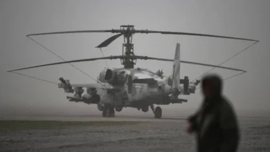 Photo of Ukrainian forces destroy Russian helicopters at forward airfield