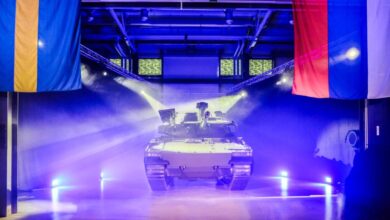 Photo of BAE Hägglunds Presents Initial CV9035 MkIV Built for Slovakia
