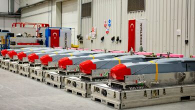 Photo of Steel Dome being built to meet Türkiye’s all air defense needs