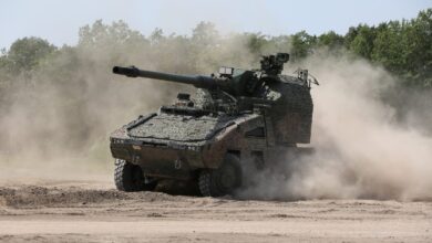 Photo of British Army Orders 37 RCH 155 Self-Propelled Howitzers