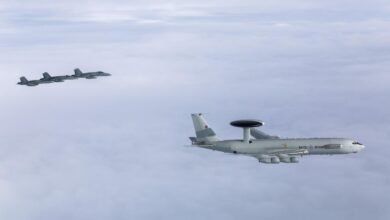 Photo of NATO AWACS Performs First Airborne Surveillance Mission in Finnish Airspace