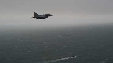 Photo of Sweden Scrambles Gripen Jets to Escort Russian Submarine in Kattegat