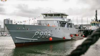 Photo of French Shipyard Launches Third Patrol Vessel for Belgian Navy