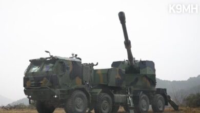 Photo of K9 Howitzer Debuts Dual-Feed Autoloader, Pushing Fire Rate to 9 Rounds Per Minute