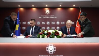 Photo of Türkiye, Kosovo sign military financial cooperation deal in Istanbul