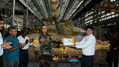 Photo of India’s 1,000th homemade T-90 tank rolled off the line
