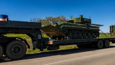Photo of Ukraine fitted Soviet-era BMP with Spanish 30mm cannon turret