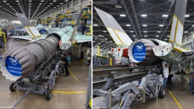 Photo of Lockheed installs engine in Germany’s first F-35 fighter jet