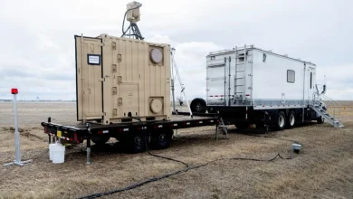 Photo of U.S. military tests laser that beams power and counters drones