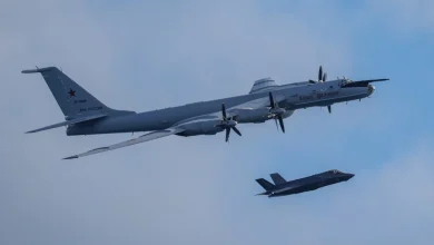 Photo of UK fighter jets intercept Russian aircraft near flagship carrier