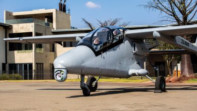 Photo of Turkish electro-optical tech integrated into South Africa’s Mwari aircraft