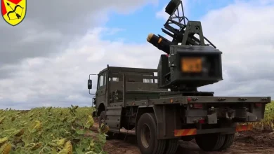 Photo of Ukraine shows off Hellfire armed air defense system