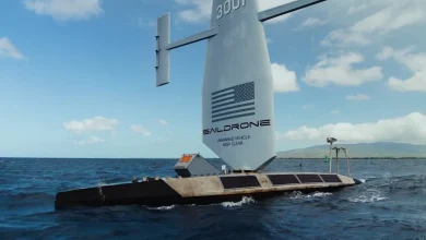 Photo of Lockheed Martin, Saildrone fire JAGM missile from unmanned vessel