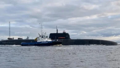 Photo of Russia tests new submarine designed for ultra long-range nuclear torpedo