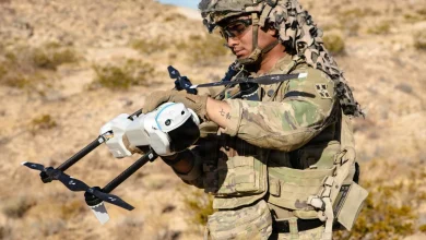 Photo of U.S. Army soldiers put the Rogue 1 reusable attack drone to the test