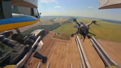 Photo of Interceptor Drones Integrated Onto Ukrainian Mi-8 Helicopter