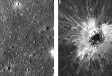Photo of NASA spacecraft discovers a huge new crater on the moon